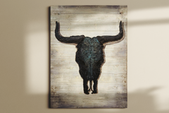 Jusbart Handcrafted Wood Panel Wall Art Unframed– 36x48 inch Decorative Wooden Artwork for Modern Interiors