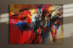 Jusbart 100% Hand-Painted Oil Painting on Canvas – 36x48 inch Large Wall Art Unframed for Home or Office