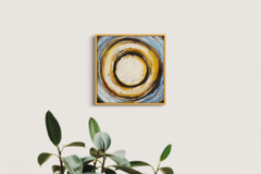 Jusbart full- hand Oil Painting on Canvas – 26x26 inch Wall Art for Home Decoration